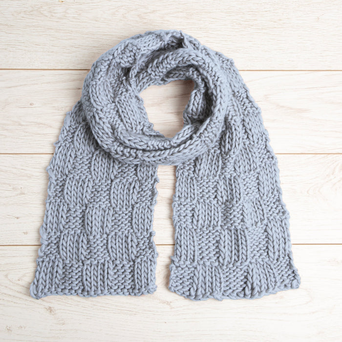 Absolute Beginners Scarf Knitting Kit - Wool Couture