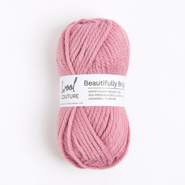 Beautifully Bright Chunky Yarn 100g Ball - Wool Couture