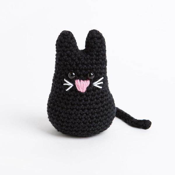 Black Cat Crochet Kit - Wool Couture