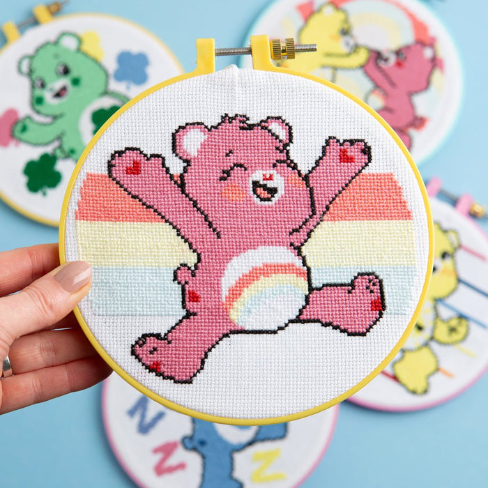 Care Bears Cheer Bear Cross Stitch Kit - Wool Couture