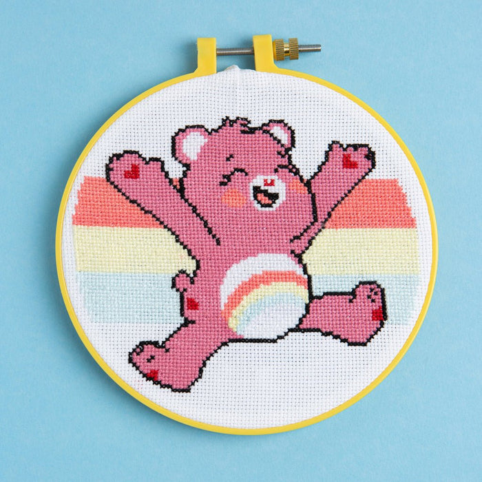 Care Bears Cheer Bear Cross Stitch Kit - Wool Couture