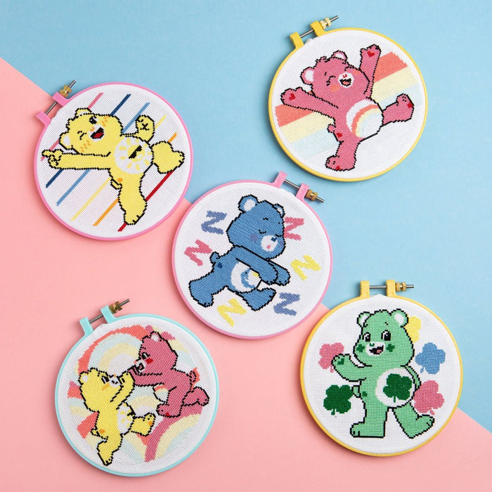 Care Bears Cheer Bear Cross Stitch Kit - Wool Couture