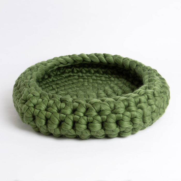 Cat Bed Crochet Kit - Wool Couture