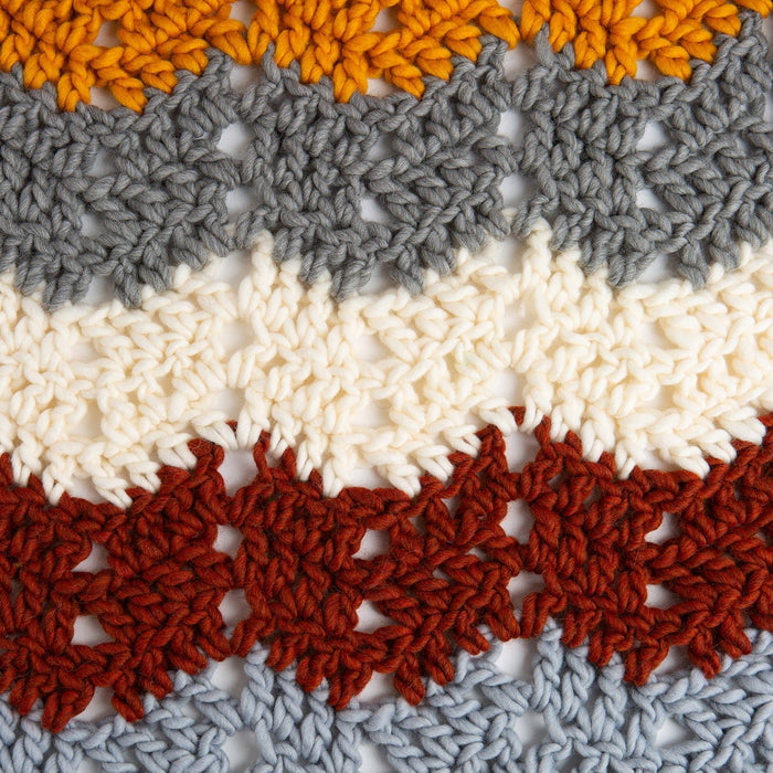 Chevron Blanket Crochet Kit - Wool Couture