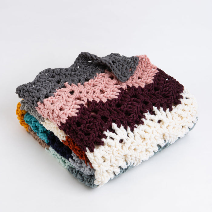 Chevron Blanket Crochet Kit - Wool Couture