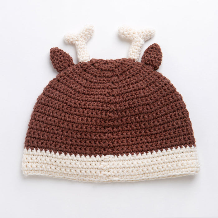 Children's Reindeer Hat Crochet Kit - Wool Couture