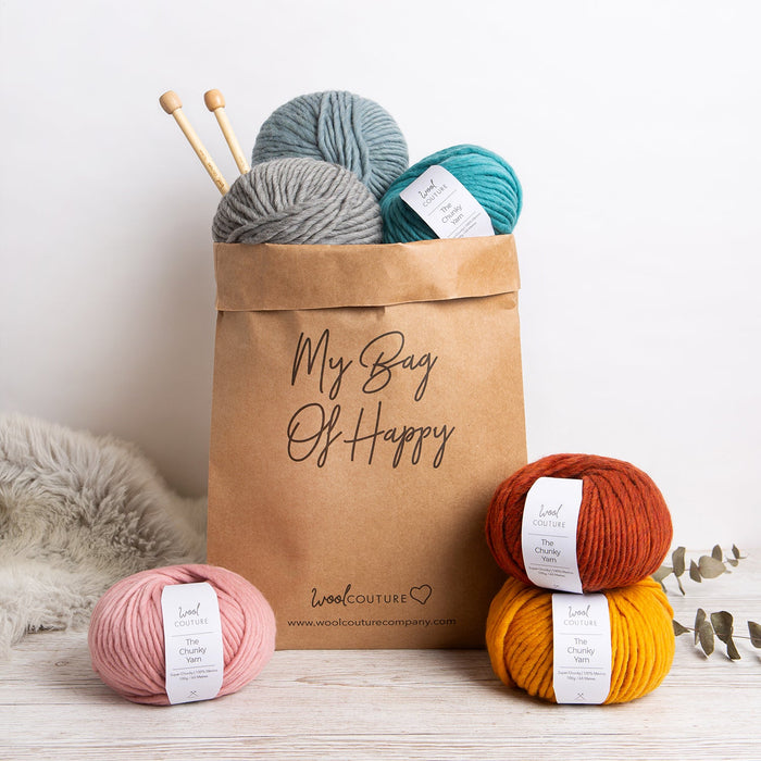 Christmas Sack Knitting Kit - Wool Couture