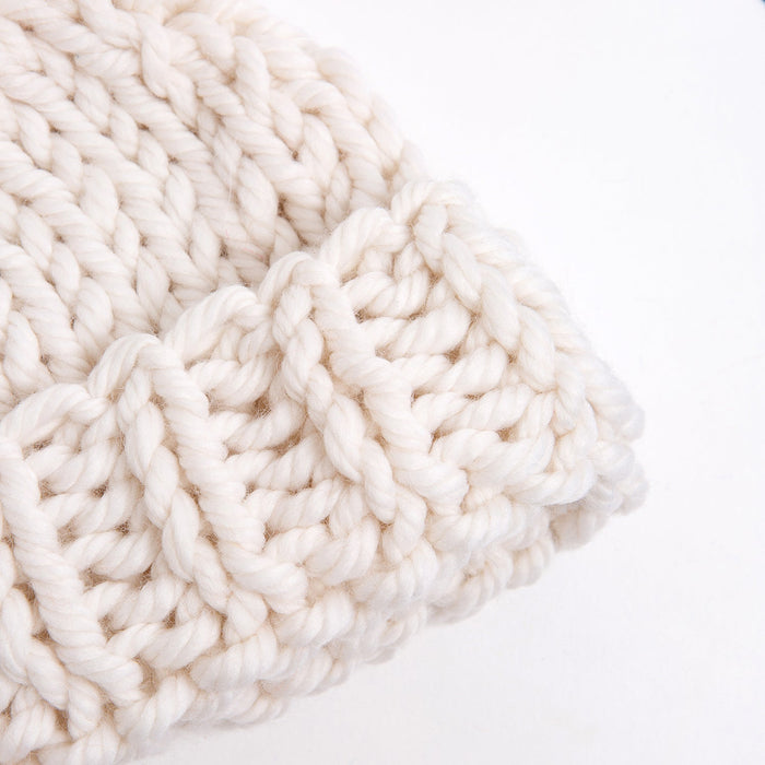 Chunky Hat Knitting Kit - Wool Couture