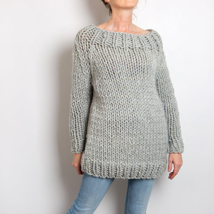 Claire Jumper Knitting Kit - Wool Couture