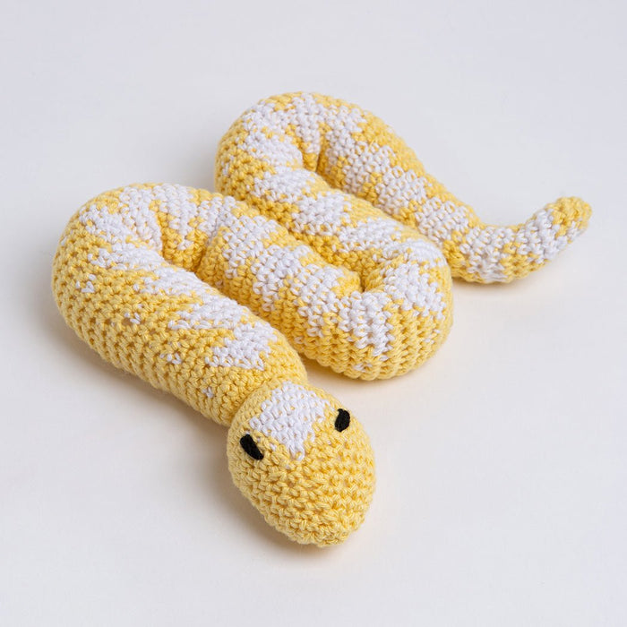 Cyril The Snake - Cotton Crochet Kit - Wool Couture