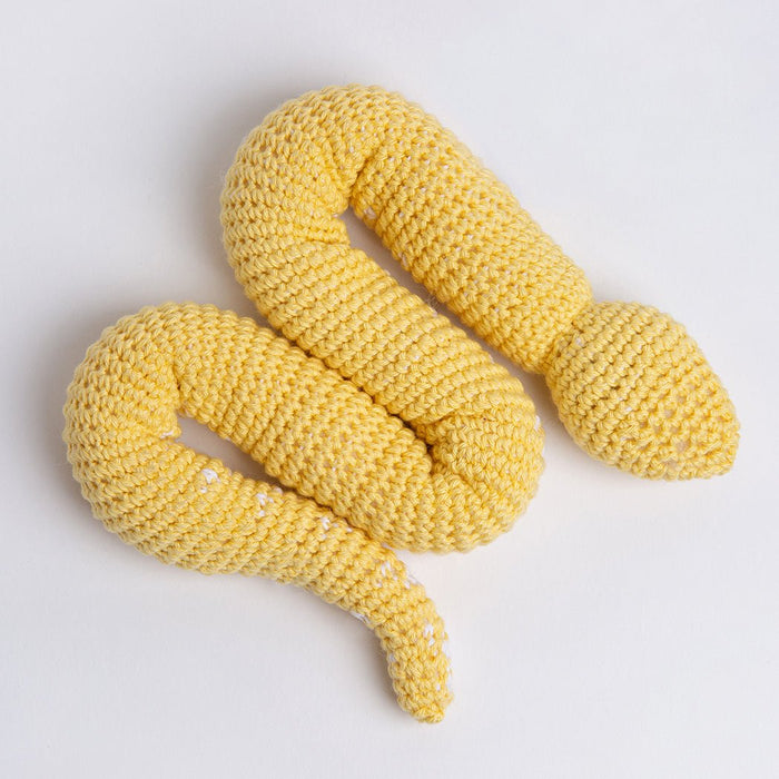 Cyril The Snake - Cotton Crochet Kit - Wool Couture