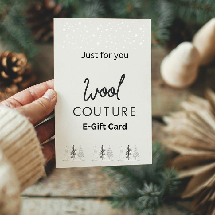 E - Gift Card - Wool Couture