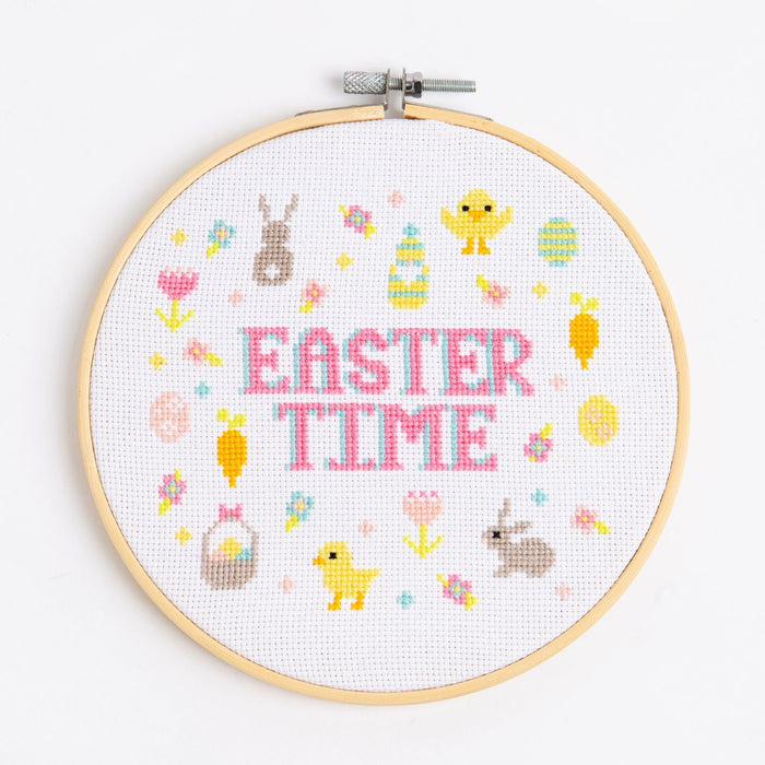 Easter Time Cross Stitch Kit - 12 Days of Easter - Wool Couture