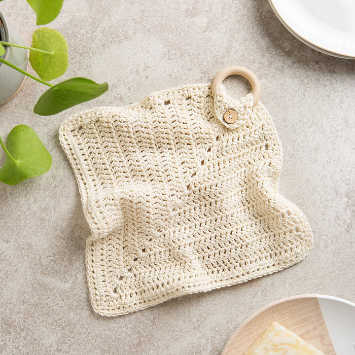 Eco Dish Cloth Crochet Kit - Wool Couture