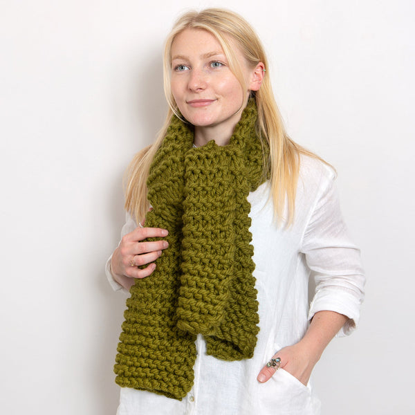 Emma Scarf Knitting Kit - Wool Couture