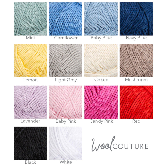 Face Cloth and Scrub Pad Knitting Kit - Wool Couture