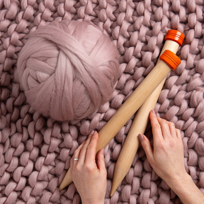 Giant Blanket Knitting Kit - Wool Couture