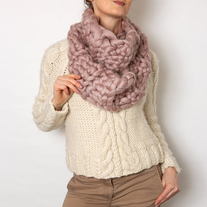 Giant Cowl Crochet Kit - Wool Couture