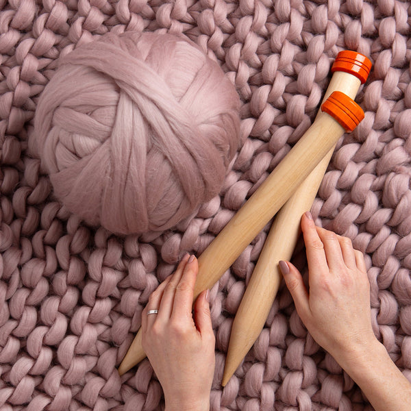 Giant Knitting Needles - Wool Couture