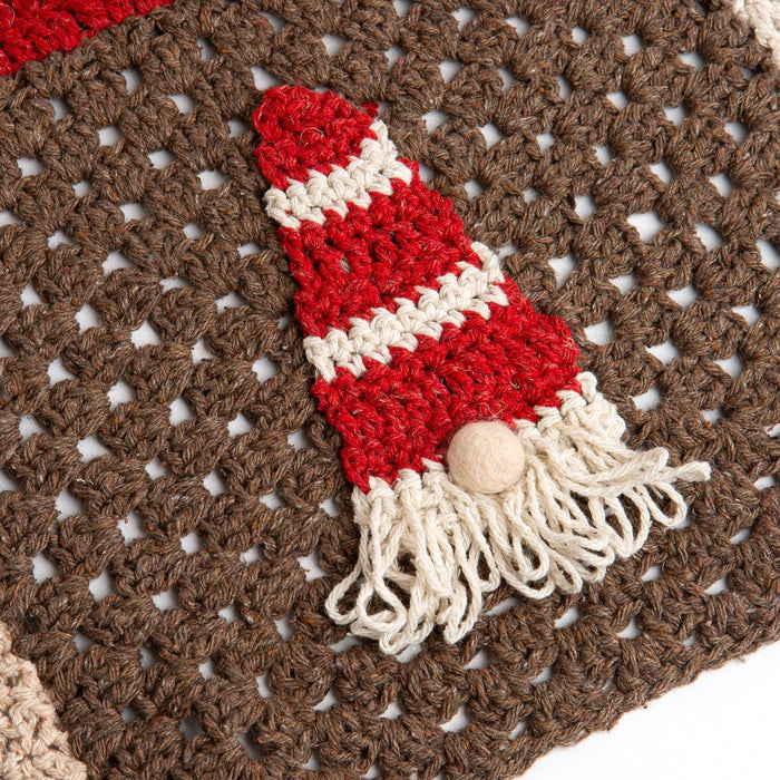 Gonk Christmas Blanket Crochet Kit - Wool Couture