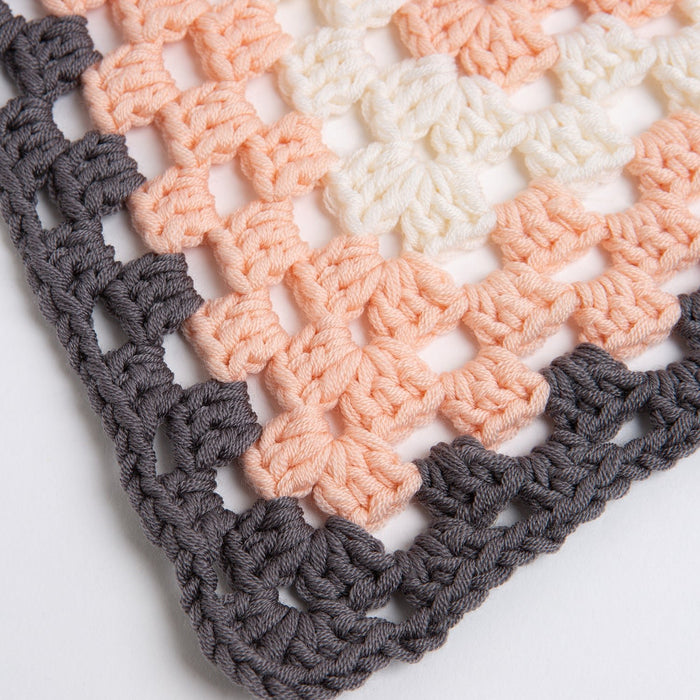 Granny Square Baby Blanket Crochet Kit - Wool Couture