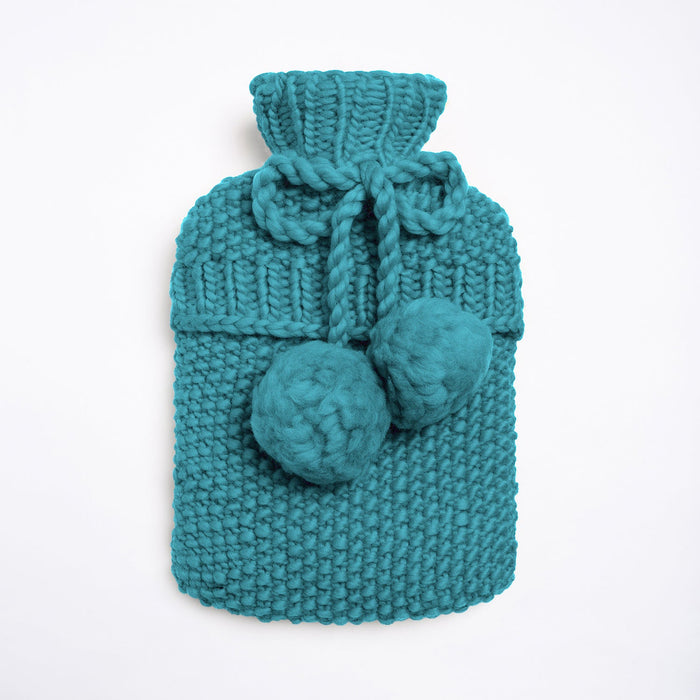 Hot Water Bottle Cover Knitting Kit - Wool Couture