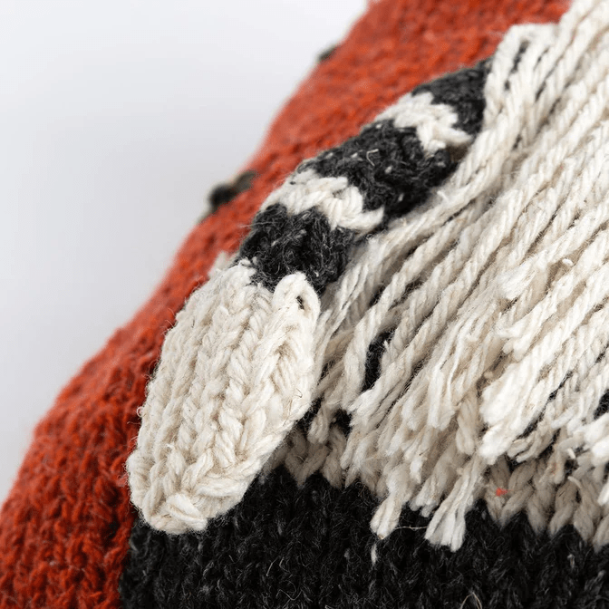 Knitting PDF Pattern - Halloween Gonk Cushion - Wool Couture