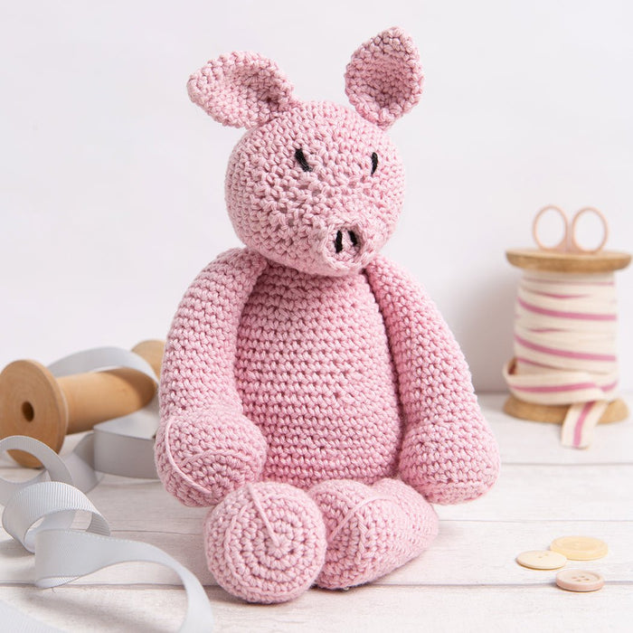 Little Piggy Crochet Kit - Wool Couture