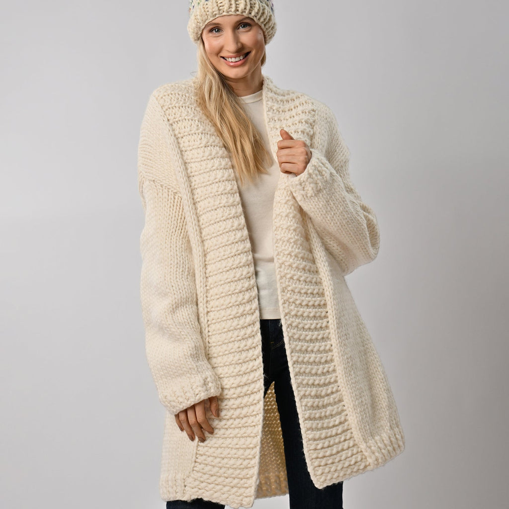 Long Cardigan Knitting Kit