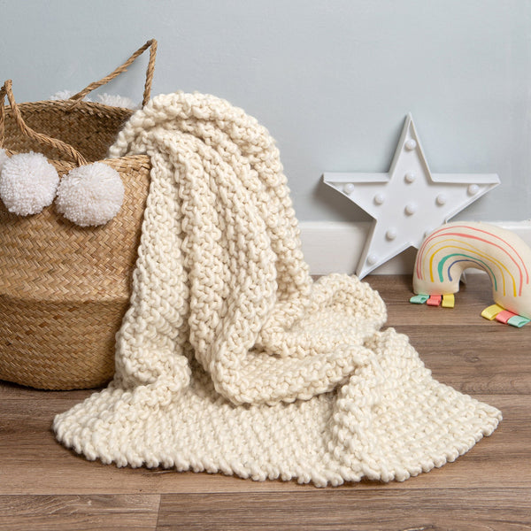 Louis Baby Blanket Knitting Kit - Wool Couture