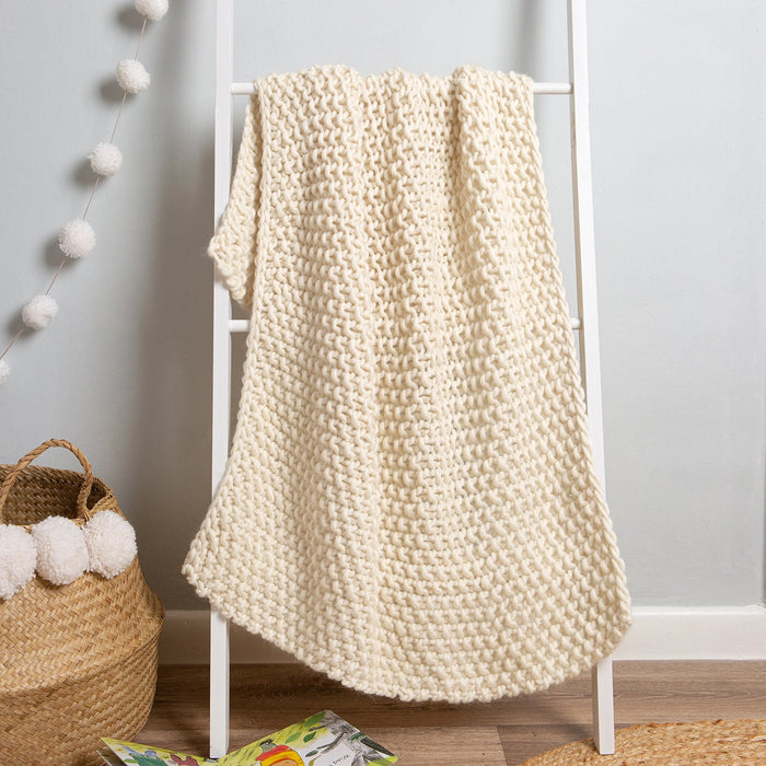 Louis Baby Blanket Knitting Kit - Wool Couture
