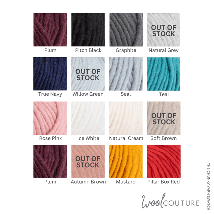 Lucinda Jumper Knitting Kit - Wool Couture