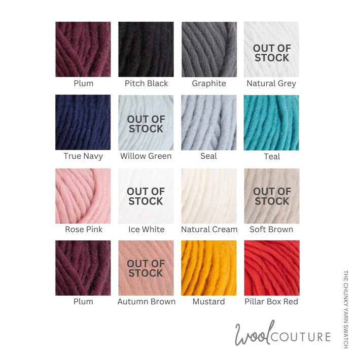 Lucinda Jumper Knitting Kit - Wool Couture