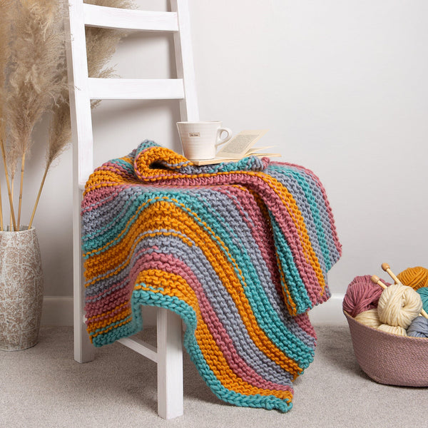 Make-it Blanket Knitting Kit - Wool Couture