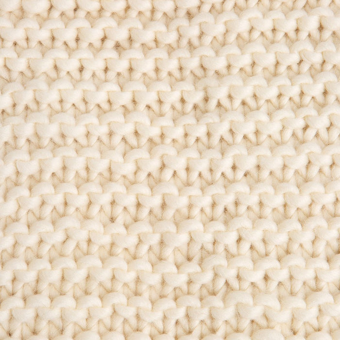 Nyssa Blanket Cream Ready Made Sample - Wool Couture