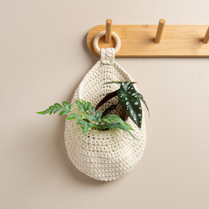 Oval Plant Hanger Crochet Kit - Wool Couture