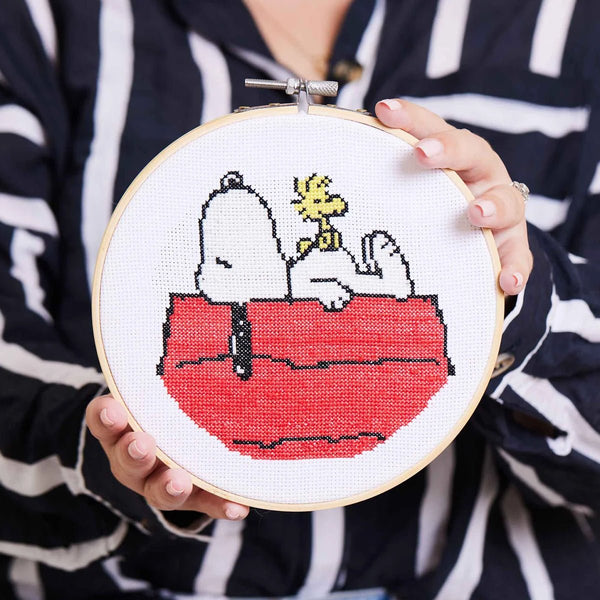 Peanuts: Nap Cross Stitch Kit - Wool Couture