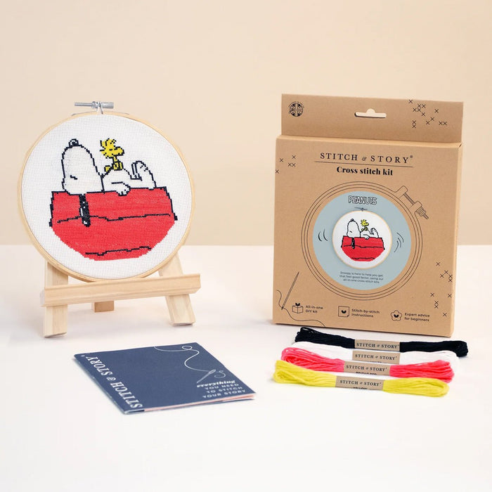 Peanuts: Nap Cross Stitch Kit - Wool Couture