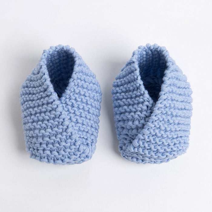 Personalised Baby Booties Knitting Kit - Wool Couture