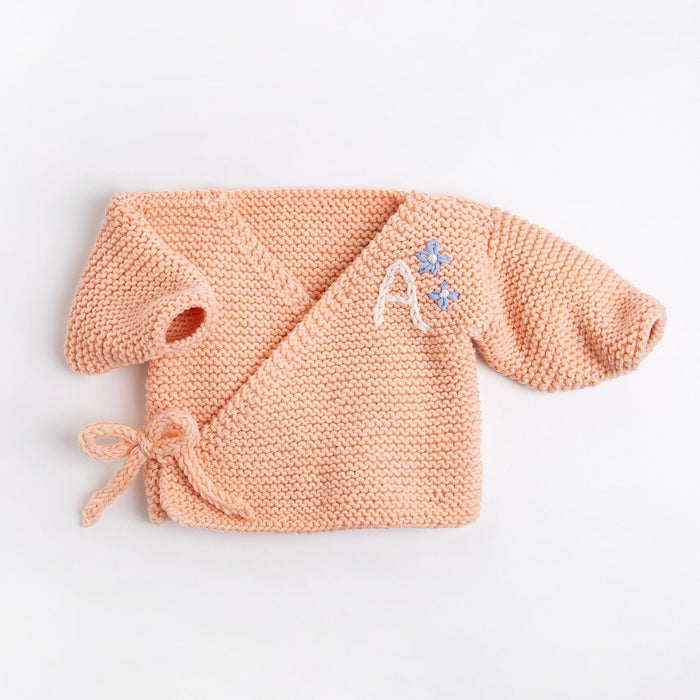 Personalised Baby Cardigan Knitting Kit - Wool Couture