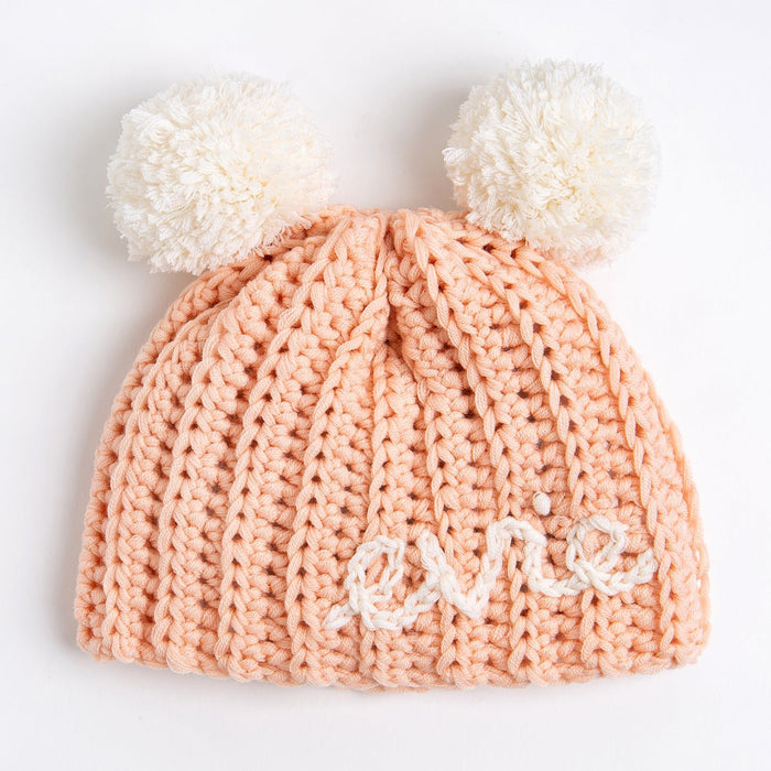 Personalised Baby Hat and Mittens Crochet Kit - Wool Couture