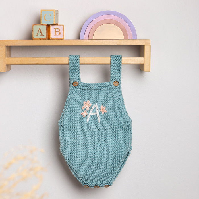 Personalised Baby Romper Knitting Kit - Wool Couture