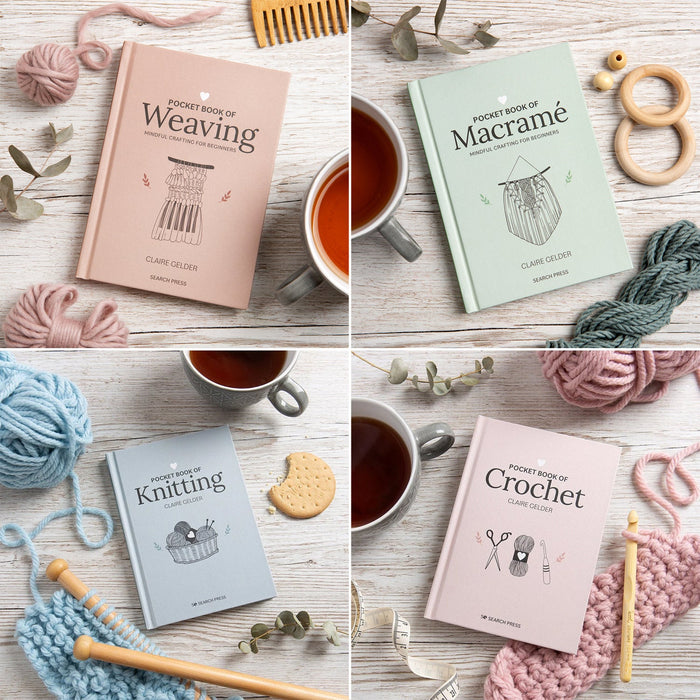 Pocket Book Bundle By Claire Gelder | Knitting, Crochet, Weaving & Macramé - Wool Couture