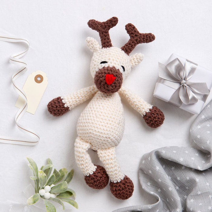 Raphael the Reindeer Crochet Kit - Wool Couture