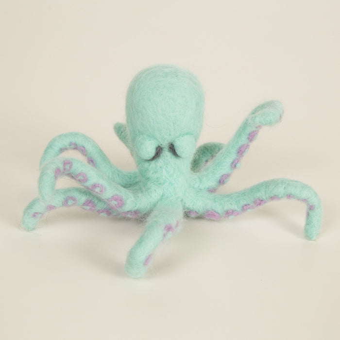 Robyn Octopus Needle Felting Kit - Wool Couture