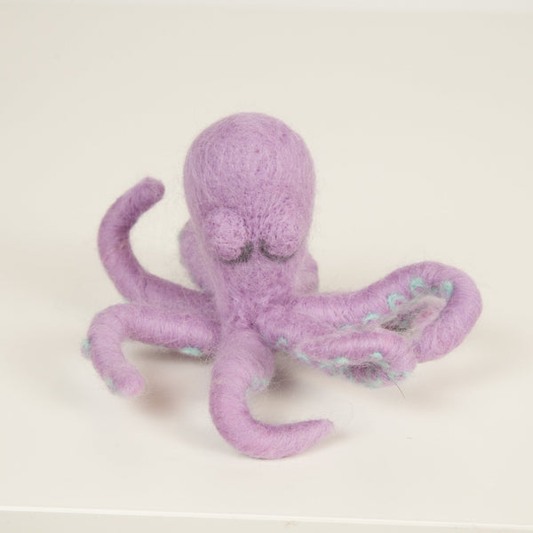 Robyn Octopus Needle Felting Kit - Wool Couture