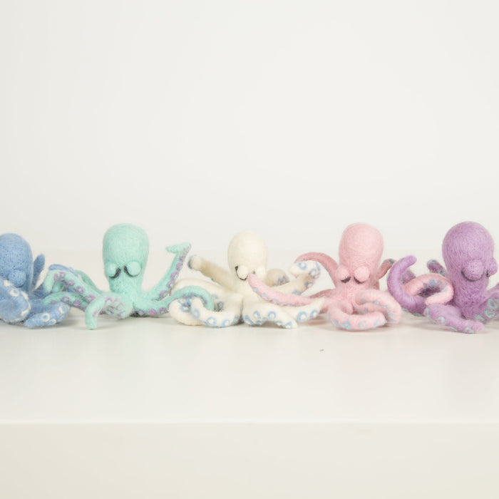 Robyn Octopus Needle Felting Kit - Wool Couture