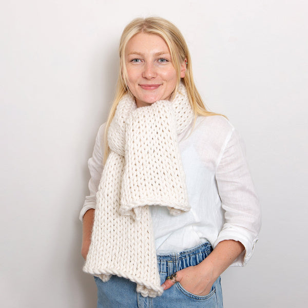 Sam Scarf Knitting Kit - Wool Couture