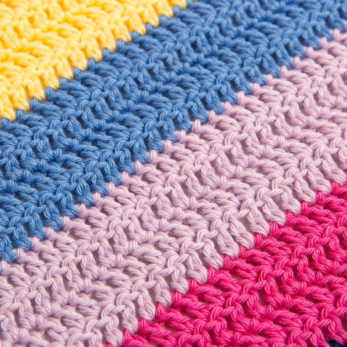 Shhh Baby Blanket Bright Crochet Kit - Wool Couture