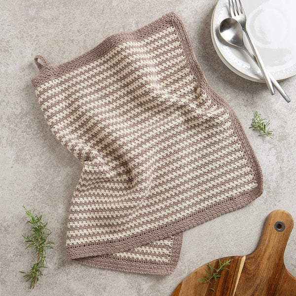 Tea Towel Crochet Kit - Wool Couture